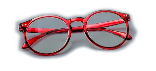 Red glasses